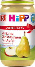 Früchte Williams-Christ-Birnen mit Apfel, ab dem 5. Monat HiPP