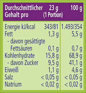 Früchteriegel Zebra Himbeere in Banane-Apfel, ab 1 Jahr HiPP