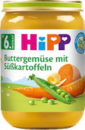 Gemüse Buttergemüse mit Süßkartoffeln ab dem 6. Monat HiPP