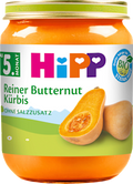 Gemüse Butternut-Kürbis, ab dem 5.Monat  HiPP