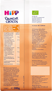Kindermüsli Crunchy Crocos Apfel Zimt HiPP