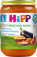 Menü Couscous-Gemüse-Pfanne ab dem 6. Monat HiPP