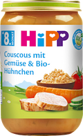 Menü Couscous mit Gemüse & Hühnchen ab dem 8. Monat HiPP