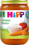 Menü Gemüse-Risotto, nach dem 4.Monat HiPP