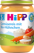 Menü Gemüsereis mit Hühnchen ab dem 5.Monat HiPP