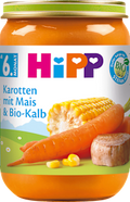 Menü Karotten mit Mais & Kalb ab dem 6. Monat HiPP