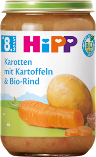 Menü Kartoffel-Gemüse mit Rind ab dem 8. Monat HiPP