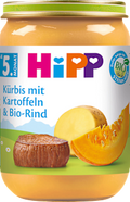 Menü Kürbis mit Kartoffeln & Rind ab dem 5. Monat  HiPP