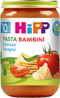 Menü Pasta Bambini Gemüse Lasagne ab dem 10. Monat HiPP