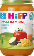 Menü Pasta Bambini Rigatoni Napoli ab dem 8. Monat HiPP
