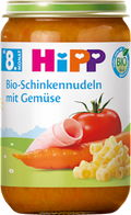 Menü Schinkennudeln mit Gemüse ab dem 8. Monat HiPP
