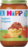 Menü Spaghetti Bolognese ab dem 8. Monat HiPP