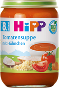 Menü Tomatensuppe mit Hühnchen ab dem 8. Monat HiPP