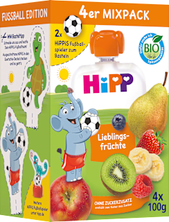 Quetschie Hippis Mix-Pack ab 1 Jahr (4x100 g) HiPP