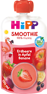 Quetschie Smoothie Mix Rote Früchte in Apfel-Banane, ab 1 Jahr  HiPP
