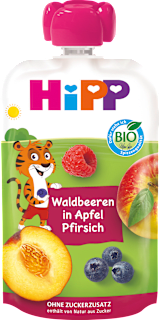 Quetschie Waldbeeren in Apfel Pfirsich ab 1 Jahr HiPP