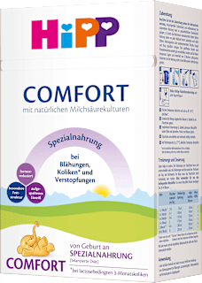Spezialnahrung Comfort von Geburt an HiPP
