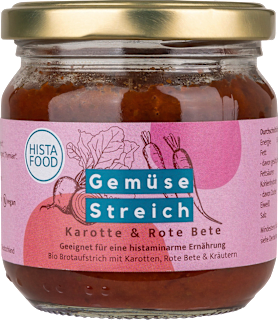 Gemüseaufstrich, Karotte & Rote Bete HistaFood