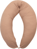 Stillkissen Musselin taupe Hobea