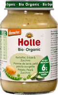 Gemüse Kartoffeln mit Erbsen & Zucchini ab dem 6. Monat Holle