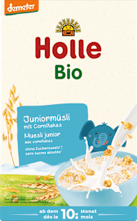 Kindermüsli mit Cornflakes ab dem 10. Monat Holle