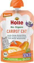 Quetschie Carrot Cat, Karotte, Mango, Banane & Birne ab 6 Monaten Holle