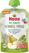 Quetschie Fennel Frog, Birne, Apfel & Fenchel ab 6 Monaten Holle