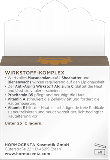 Gesichtscreme Anti Age reichhaltig  Hormocenta