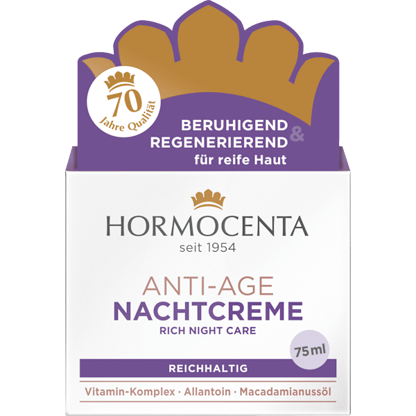 Nachtcreme Anti Age reichhaltig Hormocenta