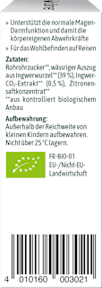 Ingwer Tropfen hübner