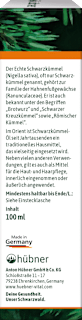 Schwarzkümmel-Öl hübner