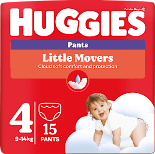 Baby Pants Little Movers Gr. 4 (9-14 kg) Huggies