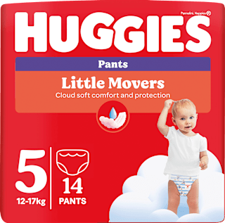 Baby Pants Little Movers Gr. 5 (12-17 kg)  Huggies