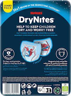 Pyjama Pants Jungen 4-7 Jahre, Jumbopack HUGGIES DryNites
