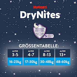 Pyjama Pants Jungen 8-13 Jahre HUGGIES DryNites