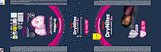 Pyjama Pants Mädchen 13+ Jahre, Jumbopack HUGGIES DryNites