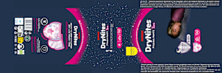 Pyjama Pants Mädchen 13+ Jahre, Jumbopack HUGGIES DryNites