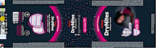 Pyjama Pants Mädchen 8-13 Jahre HUGGIES DryNites