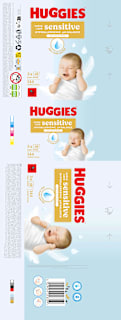Feuchttücher extra care sensitive (3x48 St) Huggies