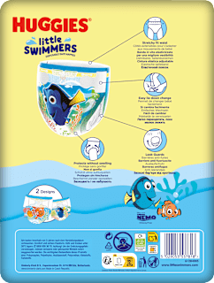 Schwimmwindeln Gr. 2/3 (3-8 kg), Maxi Pack Huggies Little Swimmers