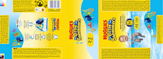Schwimmwindeln, Gr. 2-3 (3-8 kg) Huggies Little Swimmers