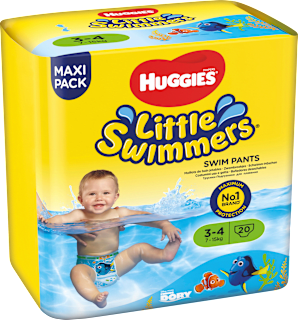 Schwimmwindeln Gr. 3/4 (7-15 kg), Maxi Pack  Huggies Little Swimmers