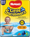 Schwimmwindeln Gr. 5/6 (12-18 kg), Maxi Pack Huggies Little Swimmers