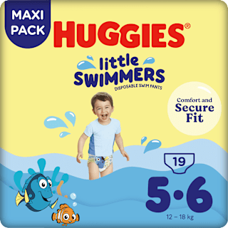 Schwimmwindeln Gr. 5/6 (12-18 kg), Maxi Pack Huggies Little Swimmers