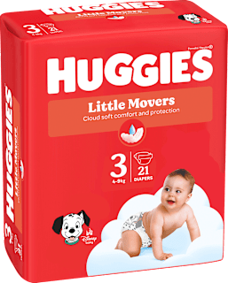 Windeln Little Movers Gr. 3 (4-9 kg) Huggies