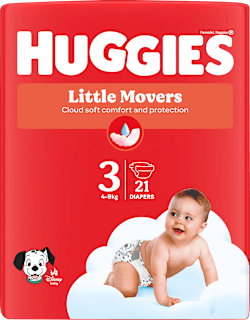 Windeln Little Movers Gr. 3 (4-9 kg) Huggies