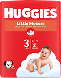 Windeln Little Movers Gr. 3 (4-9 kg) Huggies
