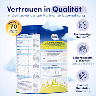 Anfangsmilch Pre von Geburt an Humana