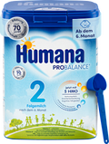 Folgemilch 2 ab dem 6. Monat Humana