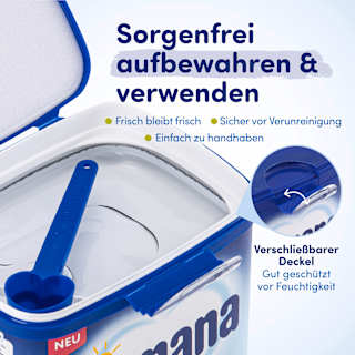 Folgemilch 2 ab dem 6. Monat Humana